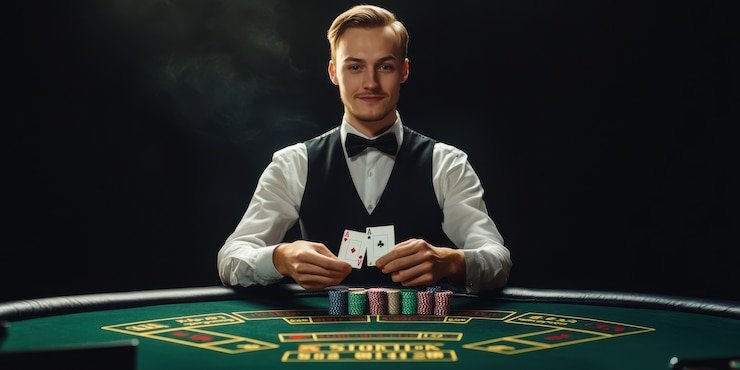 Paytable display showing symbol values and win combinations
